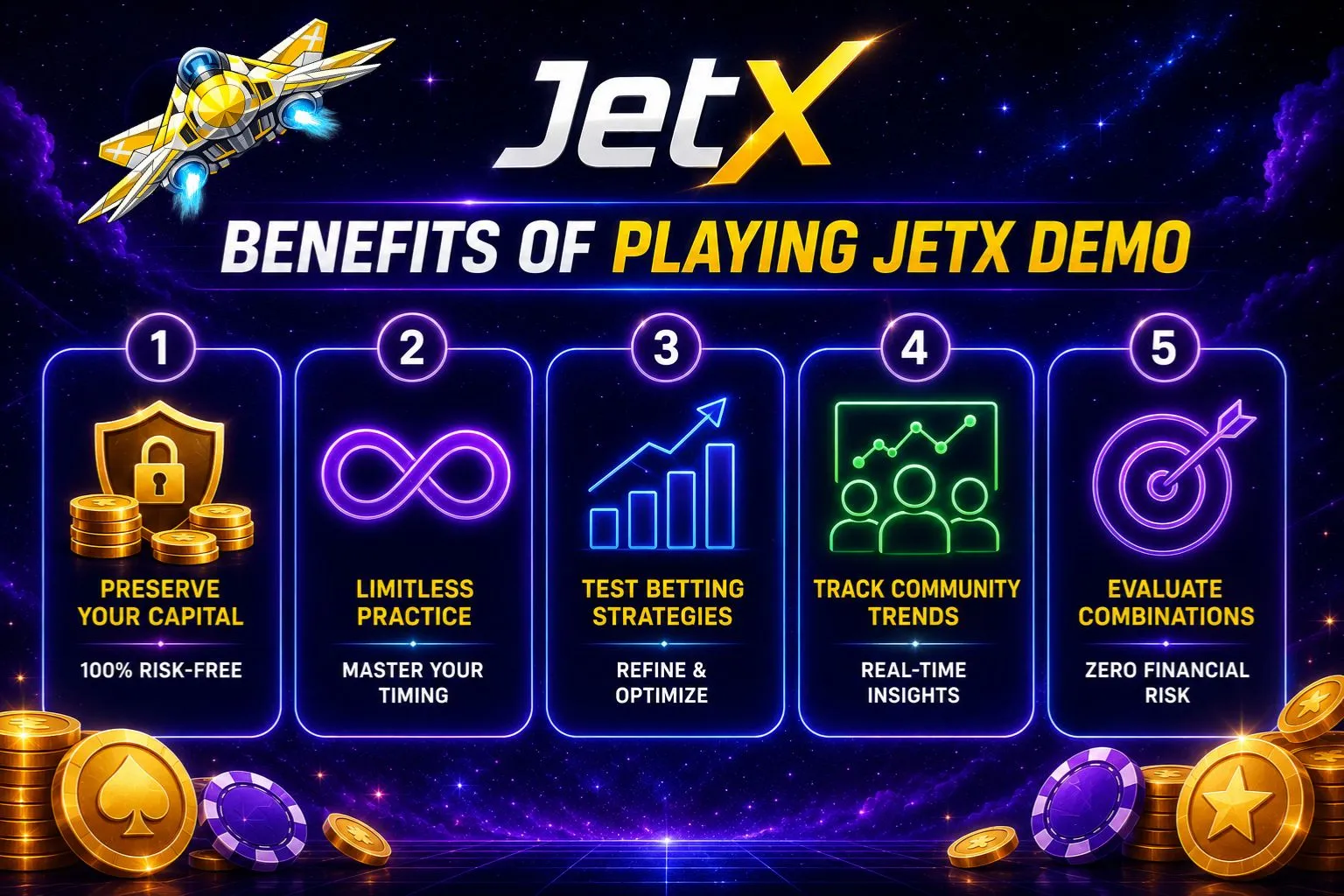 Benefits of Playing JetX Demo