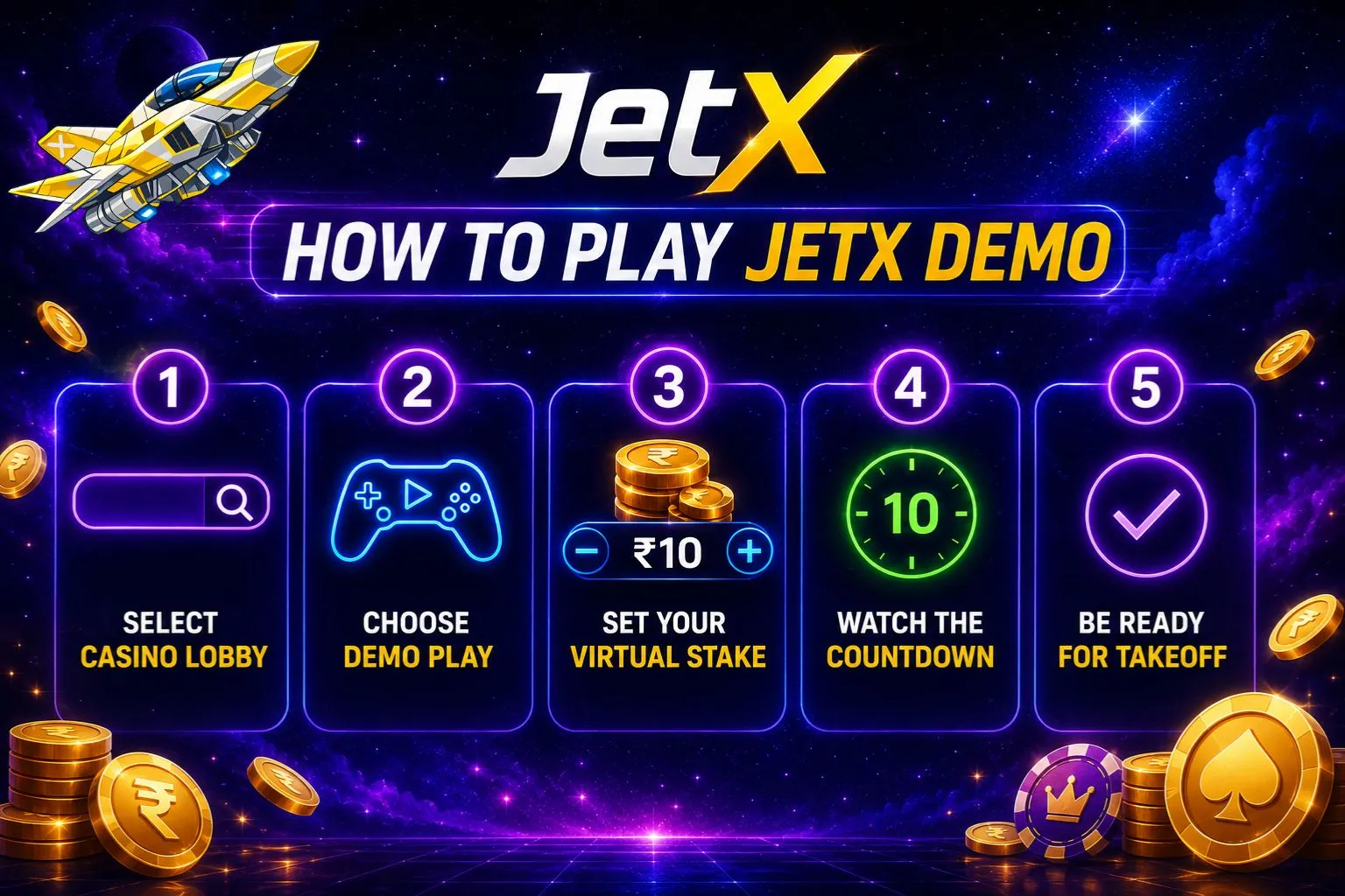 How to Play JetX Demo